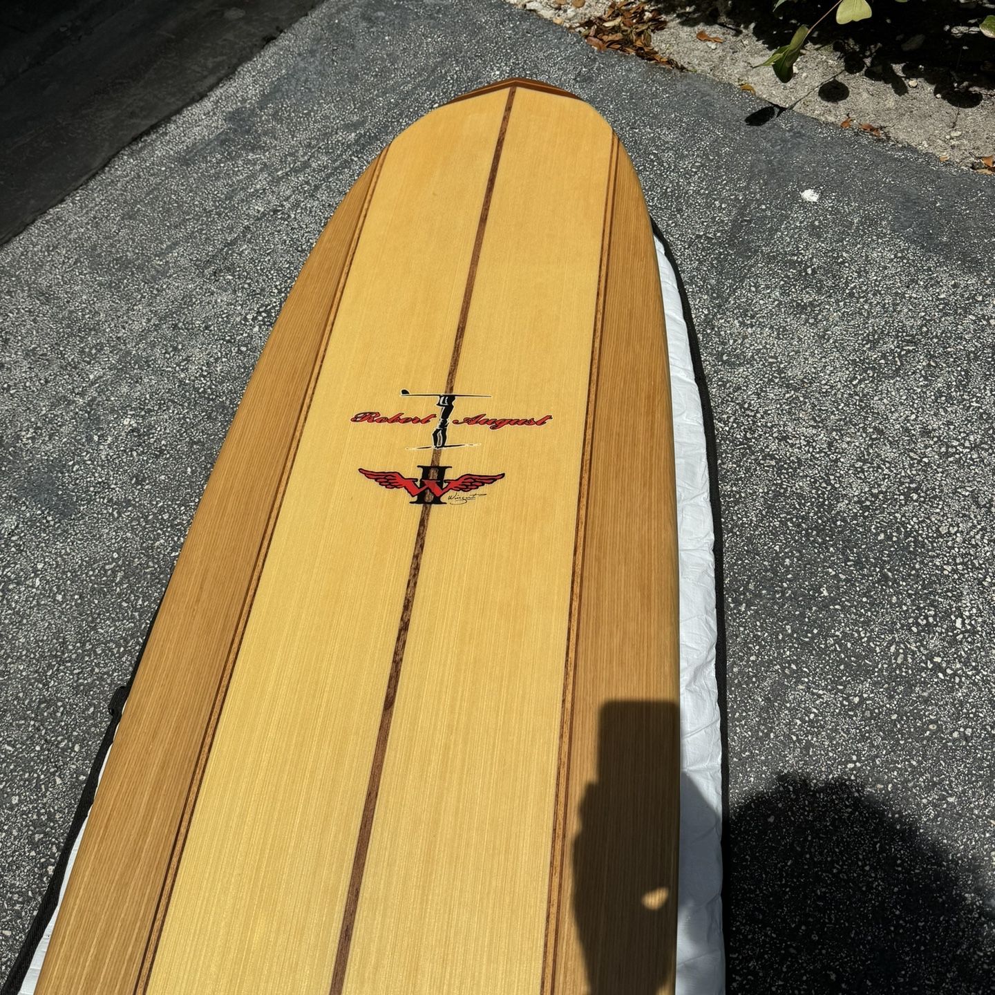 Robert August/Wingnut  wood  9.0 Longboard  New