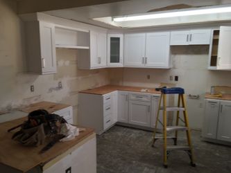 Cabinets and countertops