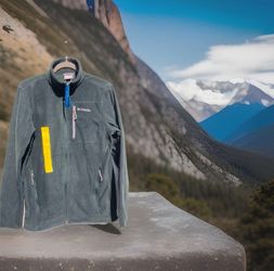 Columbia Men's Regular Fit Full Zip Fleece Jacket, Size Small, Spruce Green, New