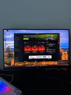 LG UltraGear 27” QHD 144Hz Gaming Monitor – $150