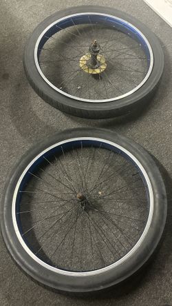 26-inch fat bike wheel set
