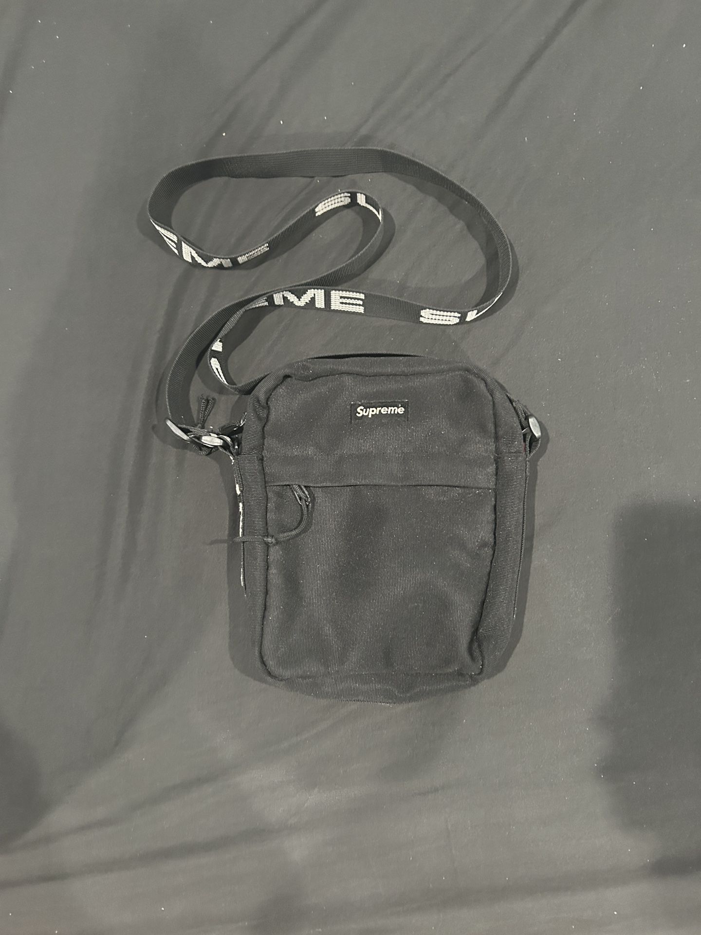 Black Supreme Shoulder Bag