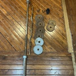 At Home Weight Training Set 