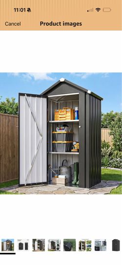 Outdoor storage cabinet