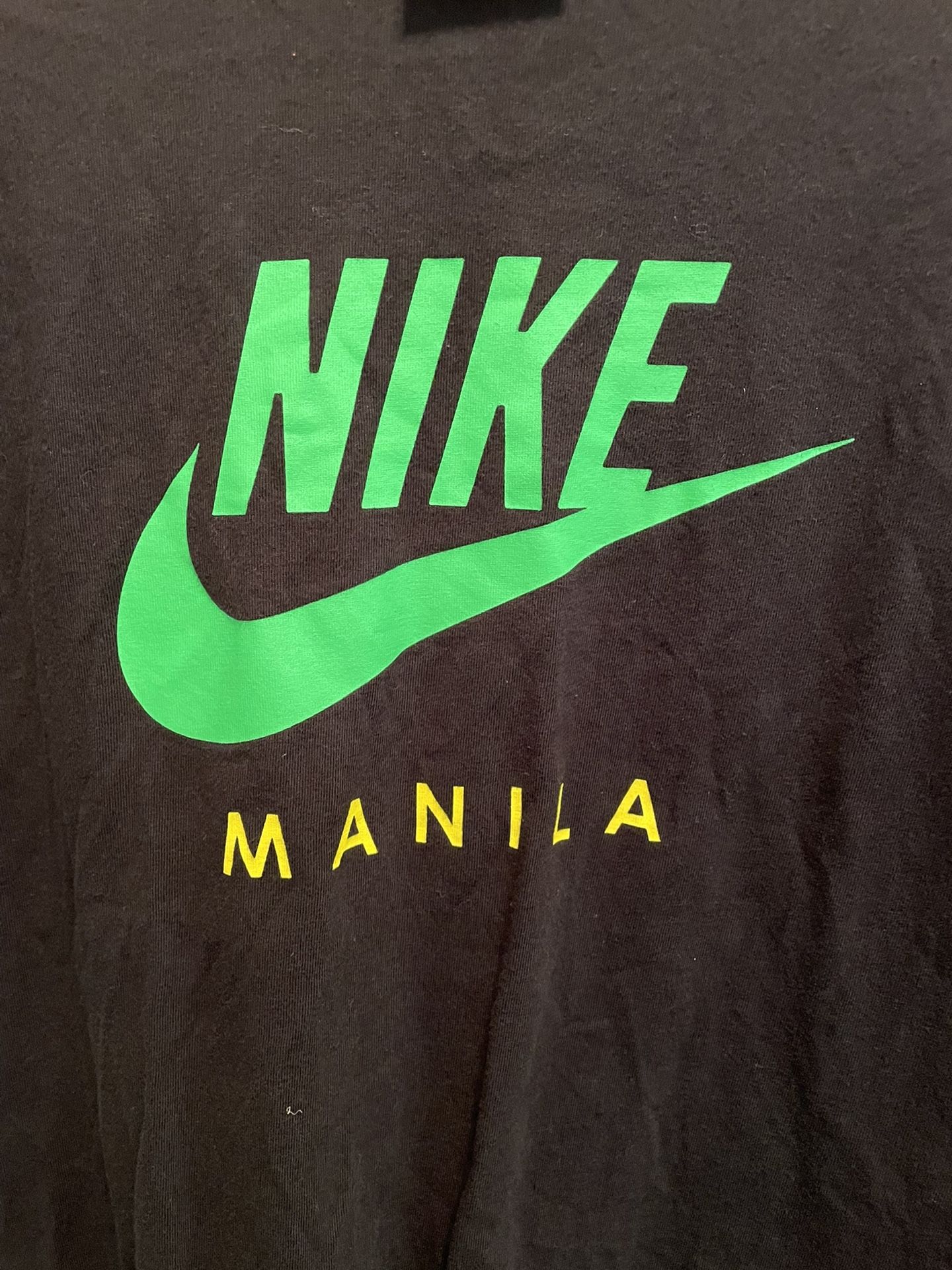 Nike Manila Shirt Size Large Authentic Philippines Black