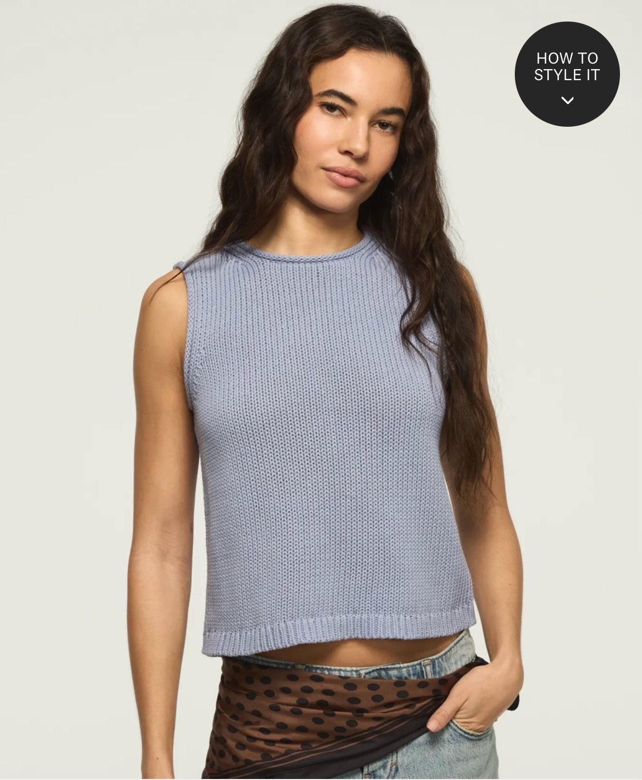 Women’s / Mujer Lucky brand sweater tank