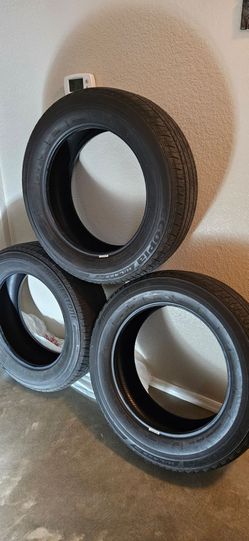 235/60 R18 Tires with Good tread No patches