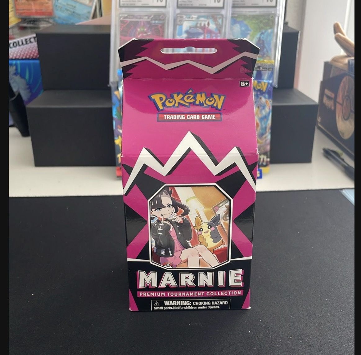 NEW Pokemon Marnie Premium Tournament Collection Box