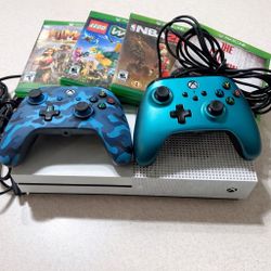 Xbox One S 1TB W/ 4 Games 