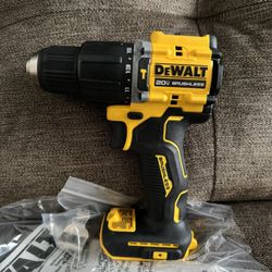 Dewalt 20-Vot “1/2” Brushless Hammer Drill