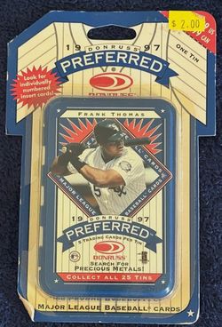 1997 Donruss Preferred Frank Thomas Sealed Tin – Original Package