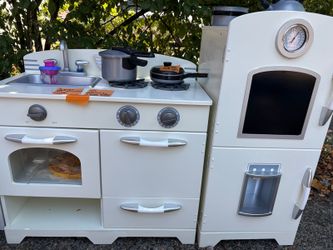 Play Kitchen w/a ton of extras (3-piece set)