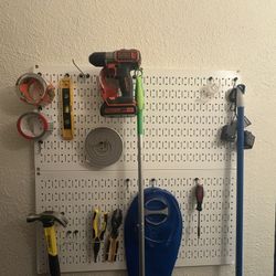 Wall Control Metal Pegboards + Accessories