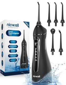 Portable Rechargeable Dental Water Flosser Oral Irrigator