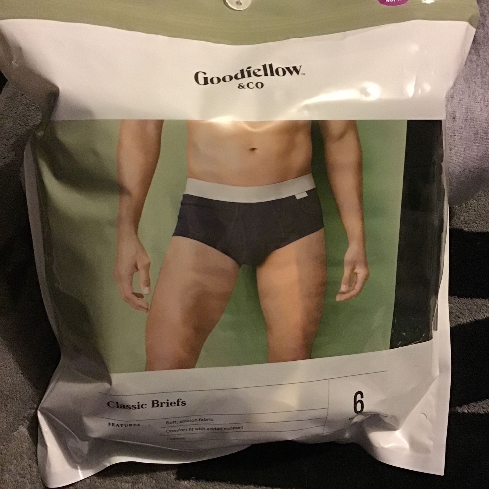 Size XL Men’s Underwear six pairs all for $15 new has never been taken out of the pack