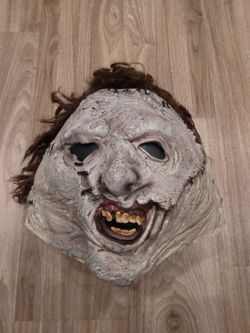 Vintage Halloween Leather Face Mask