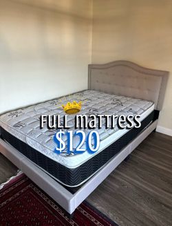 New full mattress only $120
