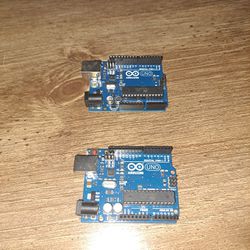 Two Arduino Uno Microcontroller Boards (Brand New)