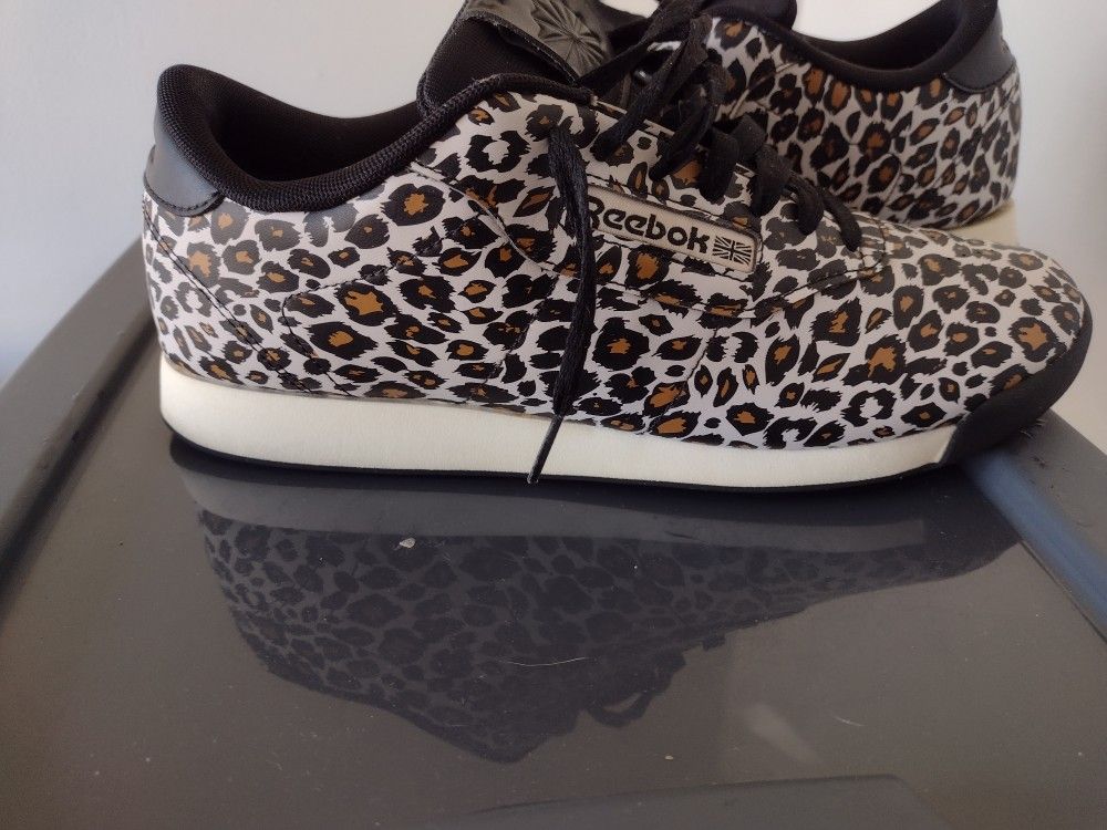 Cheetah Print Reebok Classics