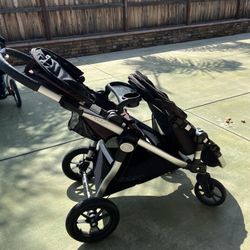 City select double stroller 
