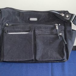 Baggallini Anywhere Hobo Crossbody Travel Handbag with RFID Wristlet