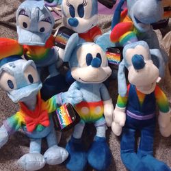 Disney Pride Miniplush Set Of 6