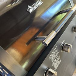 BBQ Gas Grill By Brink Mann. 