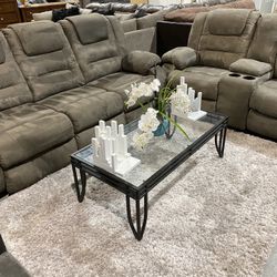 2pc Recliner Sofa Set 