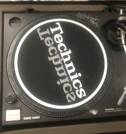 2 Techniques Sl -1210 Mk2’s Signed By Funk Master Flex