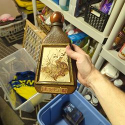 Beam's Choice whiskey bottle empty James Lockhart cottontail