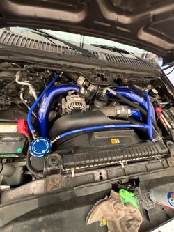 2003-2007 charge pipes hot side, cold side , intake and boots and clamps