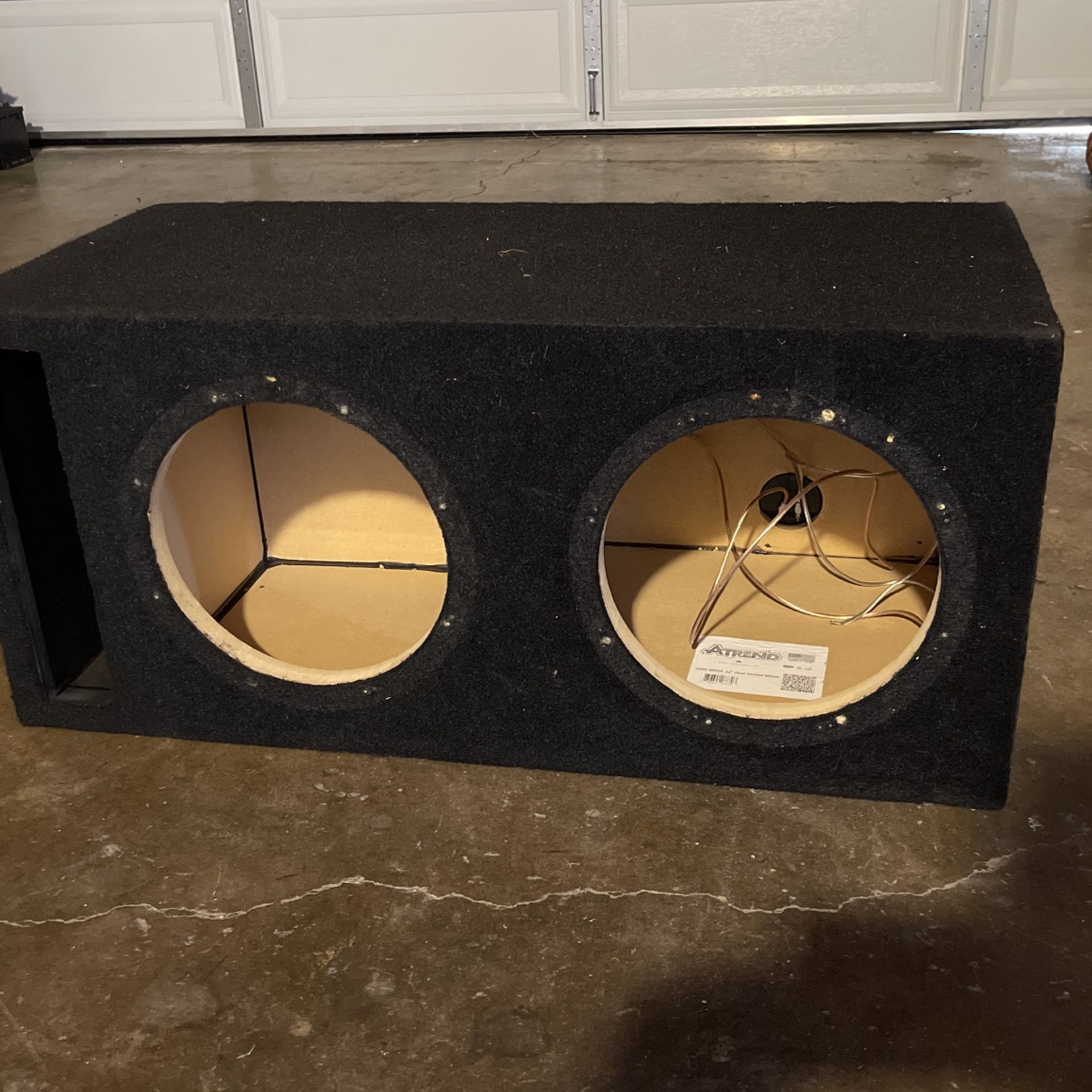 12” Subwoofer Box Dual Vented