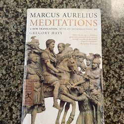 Book: Marcus Aurelius Meditation 