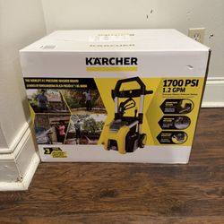 Kärcher Pressure Washer K1700, CETA Certified, 3 Spray Nozzles, Detergent Tank