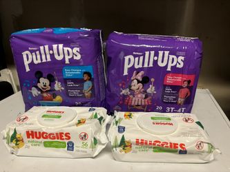 Pull Ups And Wipes Bundle 