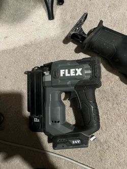 Flex 24v 23 gauge finish nailer