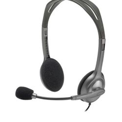 Logitech Wired Stereo Headset H111 (NEW)
