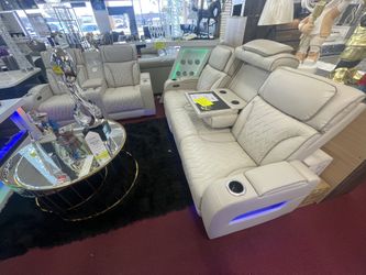 Recliner Set With Bluetooth And Recliner