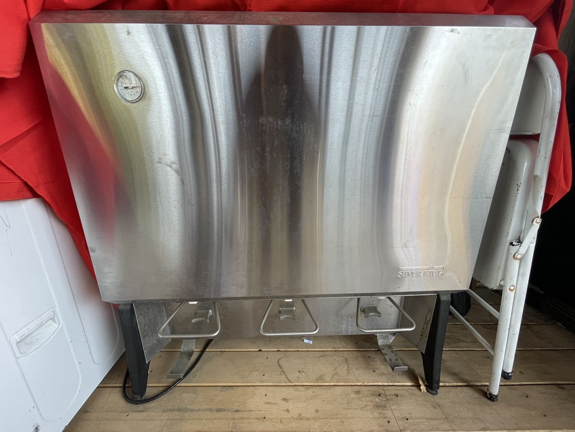 Milk Dispenser (commercial Grade) Silver King