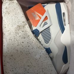 Jordan 4 Blue Military