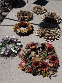 Seasonal wreaths Custom made