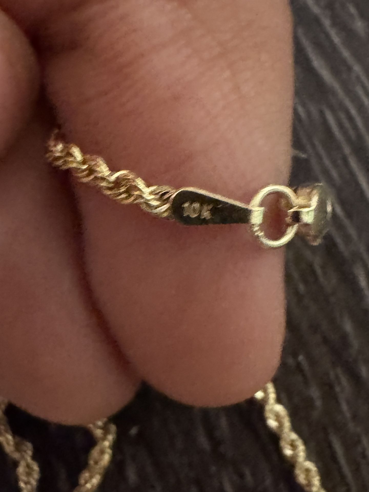 gold rope chain 10k