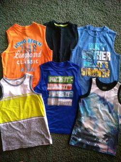Boys tank shirts