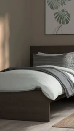 IKEA bed frame & night stand