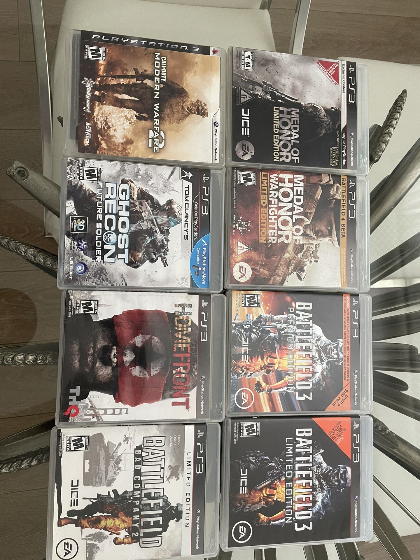16 PS3 Games For $70 Or $5each