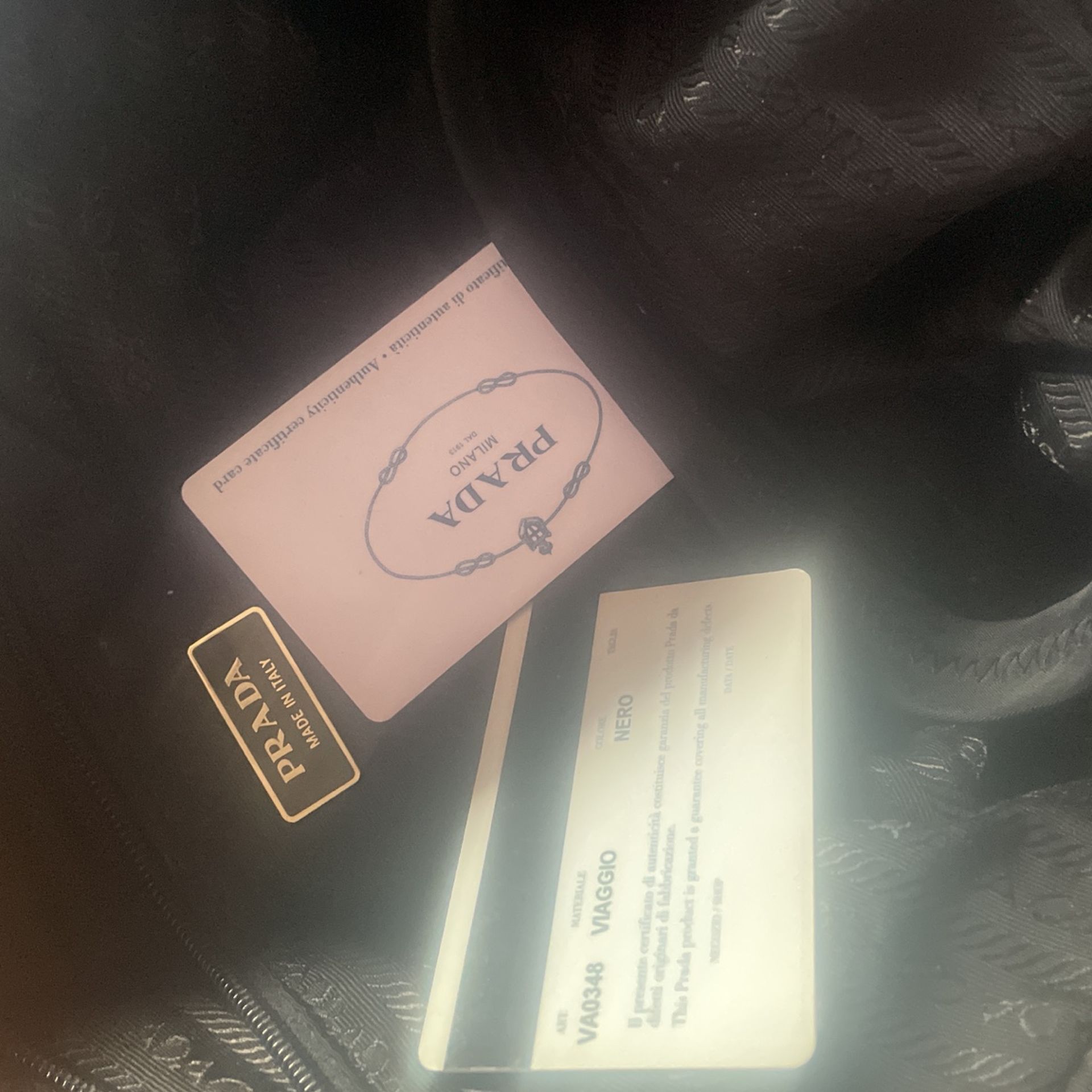 Black Prada Bag