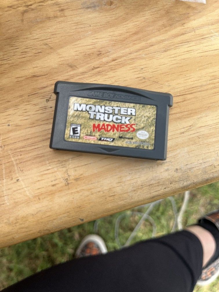 Monster Truck Madness For Nintendo Game Boy Advance