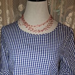 #115 Medium Jane & Delancey Bell Sleeved Shirt 