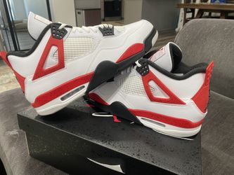 Retro 4 Red Cement (size 13)