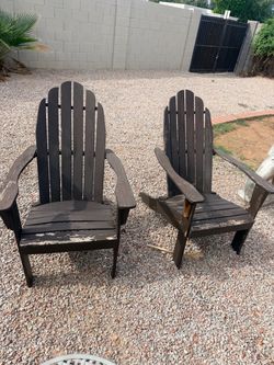 Wood chair